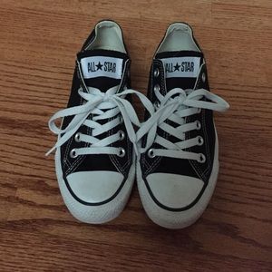 Black Converse, Women's size 6.5