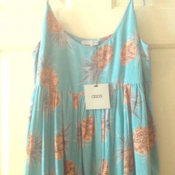 asos pineapple dress