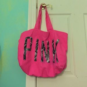 Pink Beach Tote