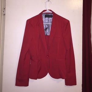 Red blazer