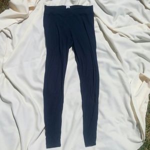 Navy blue leggings