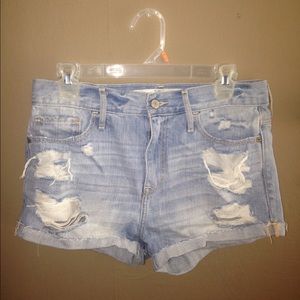 NWOT Abercrombie and Fitch High Waisted Shorts