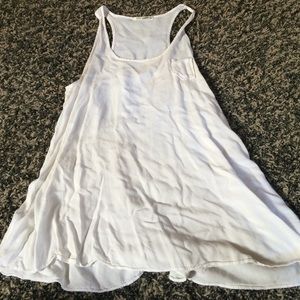 White tank top