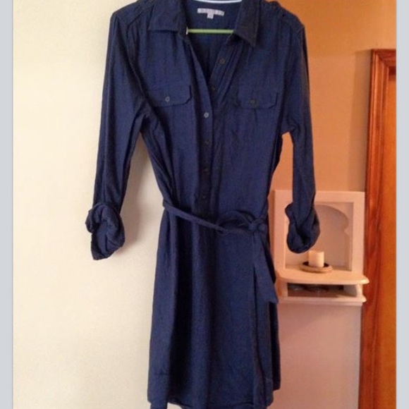 Soft denim dress