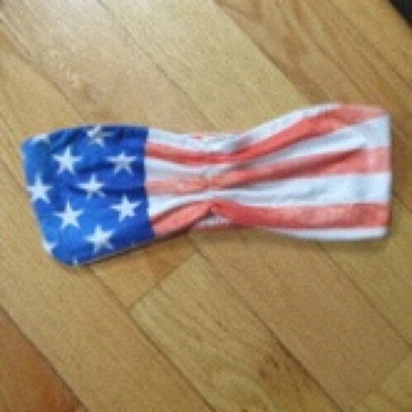 American Flag Bandeau Top