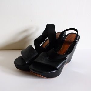 Aldo Black Wedges