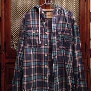 Men's Hooded Hollister Shirt