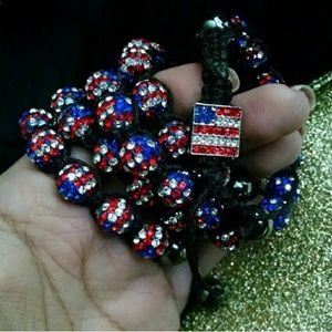 *Reserved for Tami* 2 4th of July bracelets