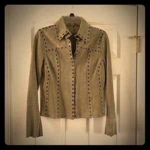 🎈REDUCED🎈Green Suede Jacket