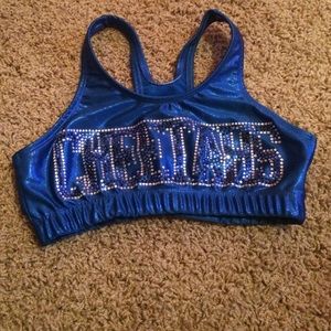 cheer athletics cheetahs sports bra