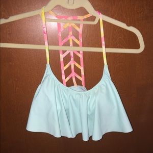 Victoria's Secret PINK Flounce Top