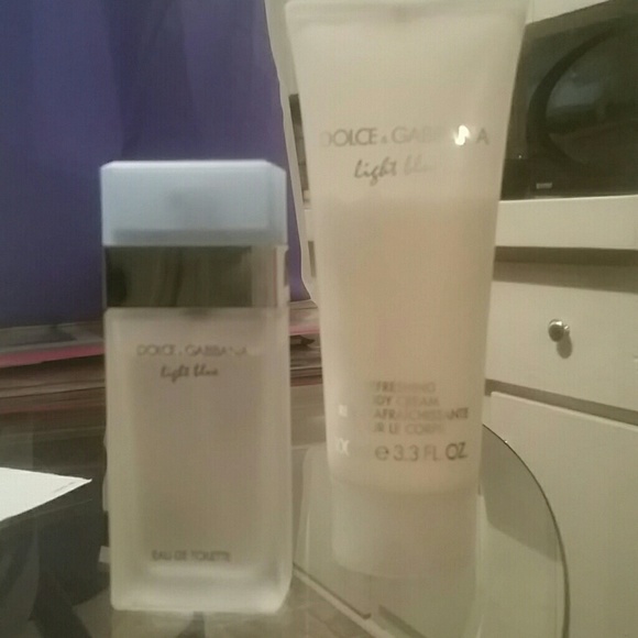 Dolce Gabbana Light Blue perfume and lotion