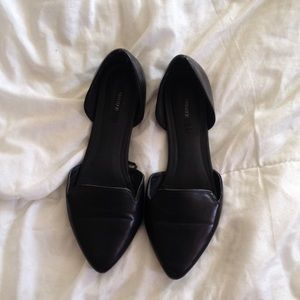 F21 Black Flats