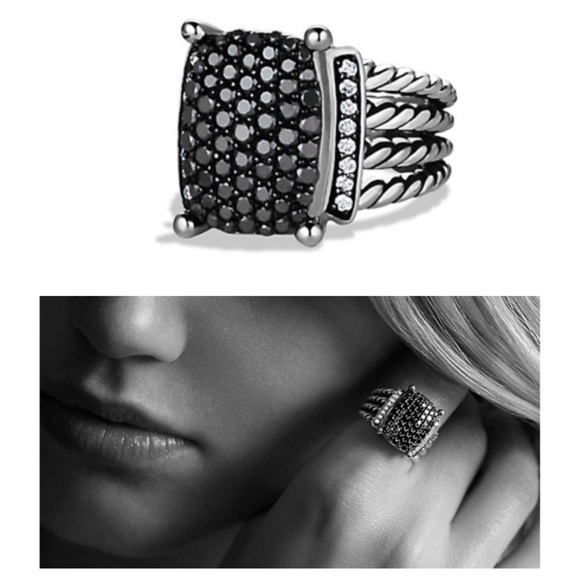 🎉3x HP🎉 David Yurman Black Diamond Wheaton Ring - Picture 4 of 4