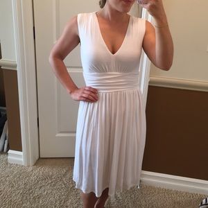 NWT White Jersey Dress
