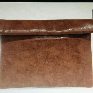 Tan Clutch