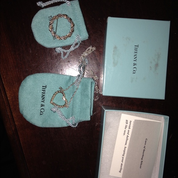 Tiffany & Co. Heart Necklace and Pendant
