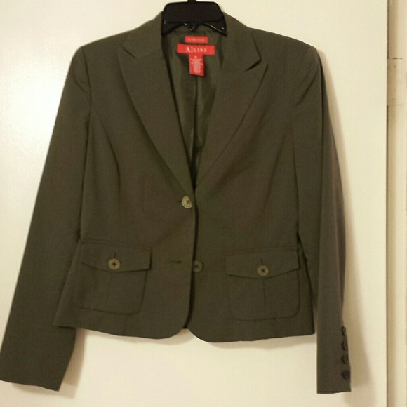 Olive Green Blazer Jacket