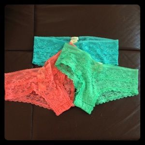 💜BUNDLE: Aerie Vintage Lace Tanga Panties👙💜