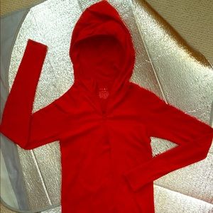 Zella fitted hoodie in size small