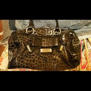 Large Leopard GUESS purse