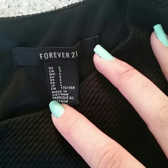 Black F21 Skater Dress (L) - Picture 2 of 3