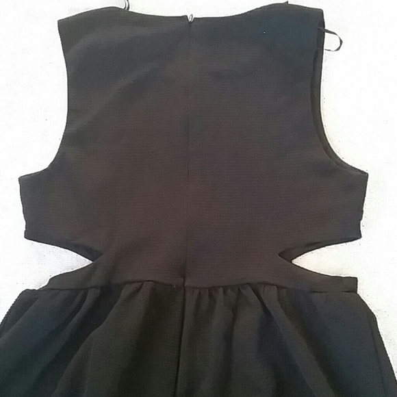 Black F21 Skater Dress (L) - Picture 3 of 3
