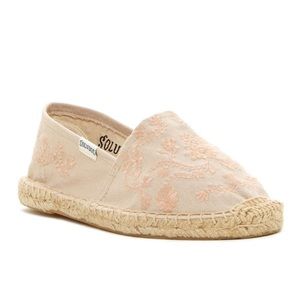 Soludos embroidered espadrille