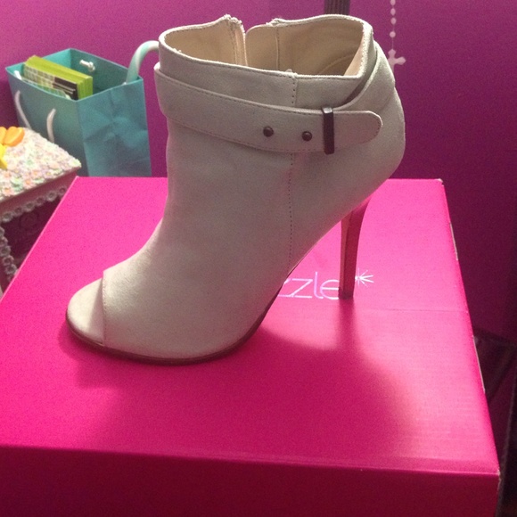 Nude booties