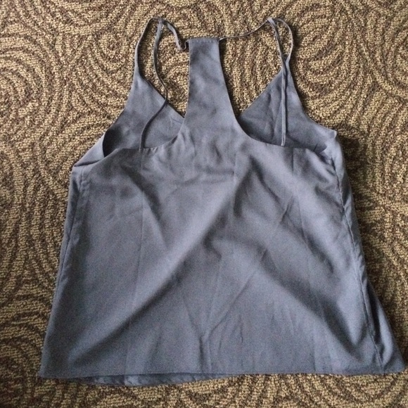 Gray Banana Republic Blouse - Picture 2 of 4