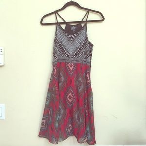 Tribal print dress