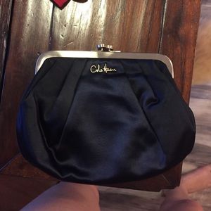 Cole Haan black clutch