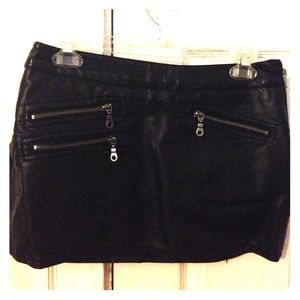 Forever 21 leather skirt