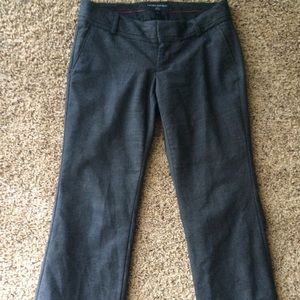 Banana Republic Martin Fit Heather Gray Dress pant