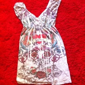 Sun dress. Ed Hardy