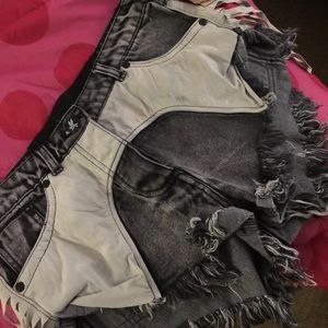 One Teaspoon Fringe Cutoffs