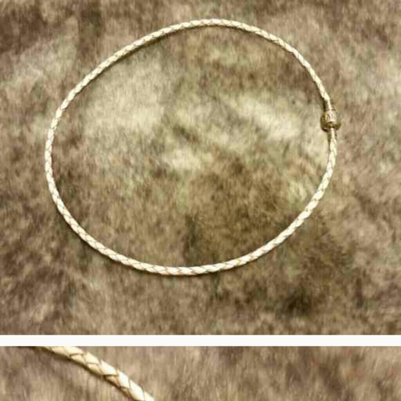White rope necklace for @connief