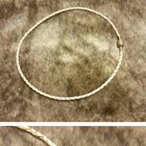 White rope necklace for @connief