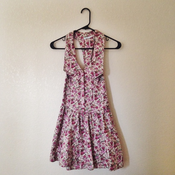 Kimchi Blue floral halter dress