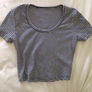 American Apparel baby rib crop top