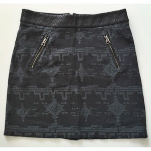 *new* Lucky Brand Aztec Mini Pencil Skirt