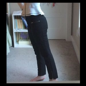 Black ankle pants