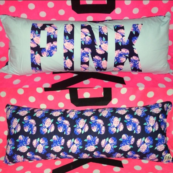 PINK Victoria s Secret - SOLD ?? VS PINK Floral Body Pillow from Vspink_forsale s closet on Poshmark