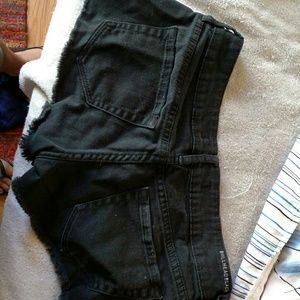 Black shorts