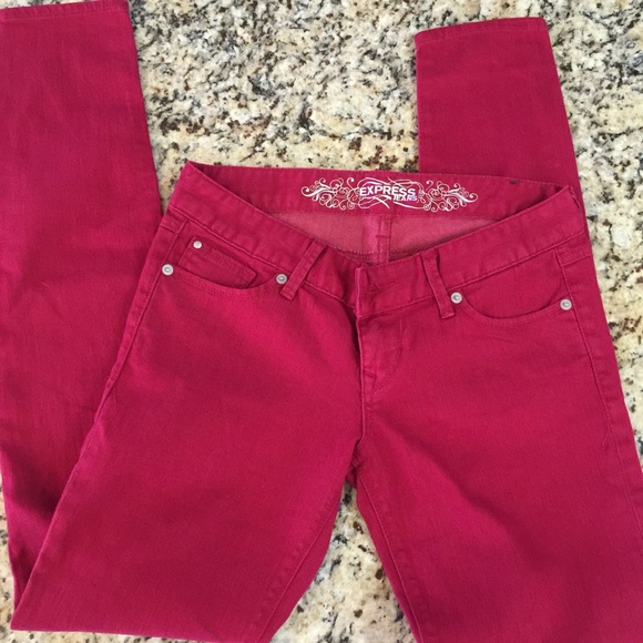 Express Zelda Red Jeggings