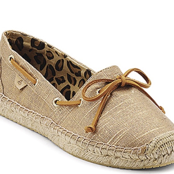 Sperry Shoes - NIB: Sperry Katama linen canvas shoes