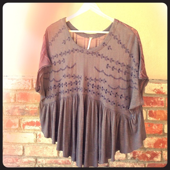 Free People Tops - Free People, Brown Top
