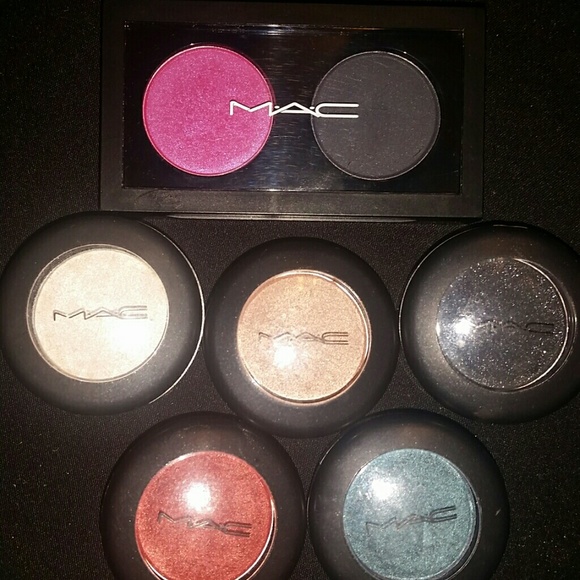 LOT of 6 MAC shadows