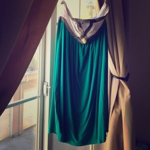 Turquoise summer dress