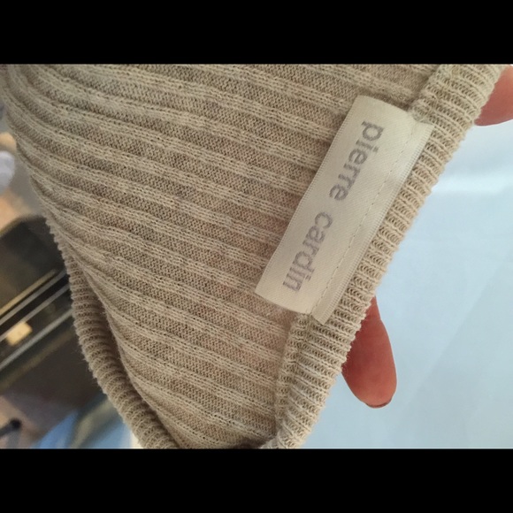 Pierre Cardin ribbed pullover size Medium - Picture 3 of 3